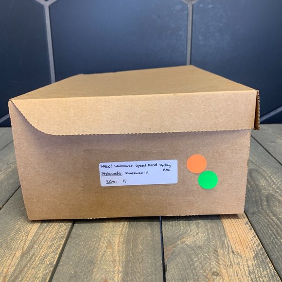 ~New W/O Box! Swisswell Speed Road Cycling Grey Red Sneakers Trainers Size 11 - Picture 6 of 6